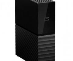 Western Digital, external hard drive.